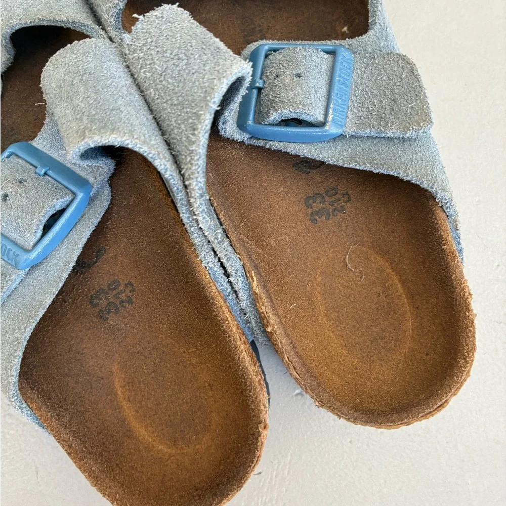Birkenstock suede sandals size 33 kids - Picture 2 of 3